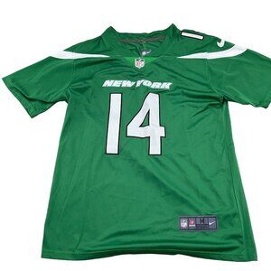 Nike NFL Jersey Adult Medium Green White NEW‎ YORK 14 DARNOLD On Field Apparel